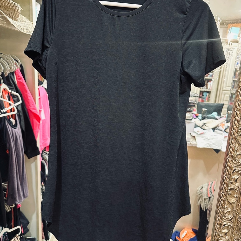 Classic Black Short Sleeve Women's Tee